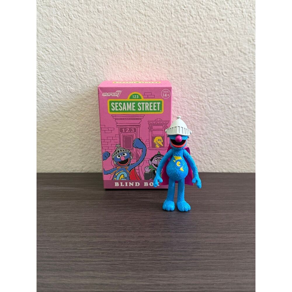 Super7 Sesame Street Blind Box Figure - Super Grover - Picture 2 of 5